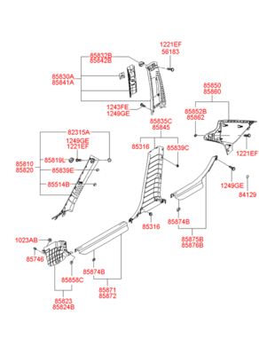     (Hyundai-KIA) 858753K000CH