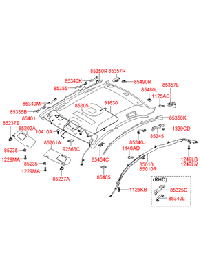   (Hyundai-KIA) 852013K621QS