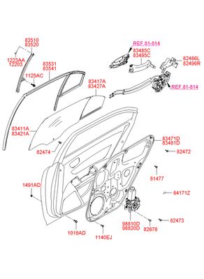  (Hyundai-KIA) 834813K001