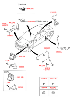   (Hyundai-KIA) 599103S350