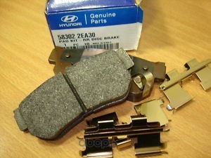 Комплект тормозных колодок с накладками (2шт) (Hyundai-KIA) 583022EA30 Комплект тормозных колодок с накладками (2шт) (Hyundai-KIA) 583022EA30