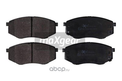 Комплект тормозных колодок, дисковый тормоз (MAXGEAR) 192176 Комплект тормозных колодок, дисковый тормоз (MAXGEAR) 192176