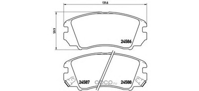    (Brembo) P30043