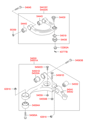   (Hyundai-KIA) 545523K000