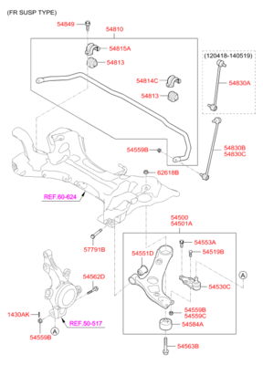   (Hyundai-KIA) 545013S100