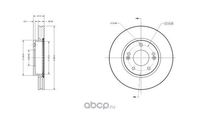 ��������� ���� (Delco remy) RAD1176C