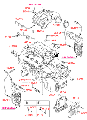   (Hyundai-KIA) 393203C000