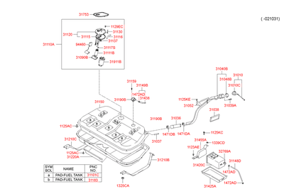   (Hyundai-KIA) 3191138A02