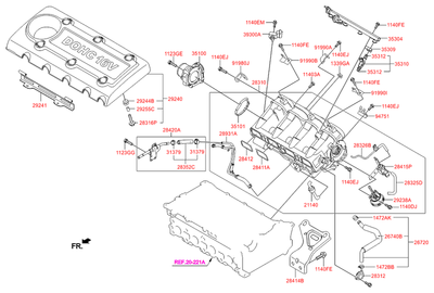 ������ ��������� ������ ��������� (Hyundai-KIA) 292452G000