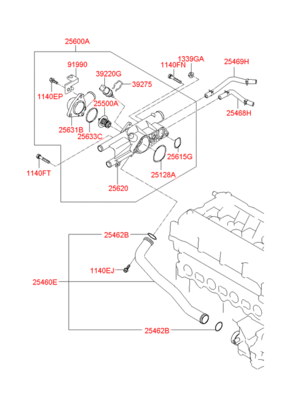      (Hyundai-KIA) 256002G400