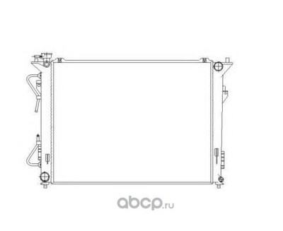 Радиатор, охлаждение двигателя (NRF) 53494 Радиатор, охлаждение двигателя (NRF) 53494