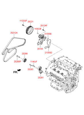     (Hyundai-KIA) 252213C100