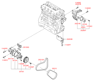   l=108 (Hyundai-KIA) 252122GGB0