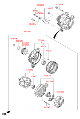   (Hyundai-KIA) 373202E010