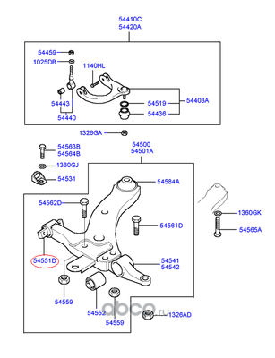     (Hyundai-KIA) 5455138010