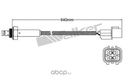 Лямбда-зонд (WALKER PRODUCTS) 25024518 Лямбда-зонд (WALKER PRODUCTS) 25024518