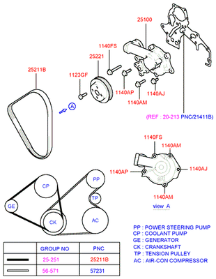   (Hyundai-KIA) 2521238000