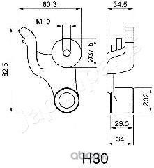 ���������� ��� ��������� �����, ������ ��� (Japanparts) BEH30 (����)