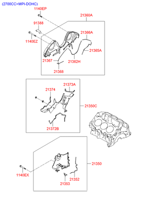    (Hyundai-KIA) 2136038014