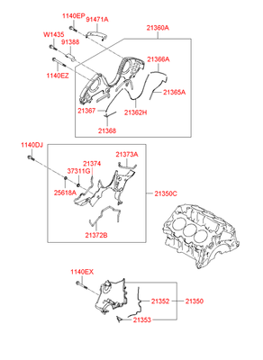    (Hyundai-KIA) 2136037501