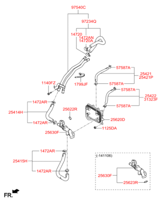 Латунный клапан регулировки давления пневмосистемы (Hyundai-KIA) 256301U500 Латунный клапан регулировки давления пневмосистемы (Hyundai-KIA) 256301U500