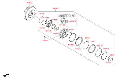    (Hyundai-KIA) 456653B600