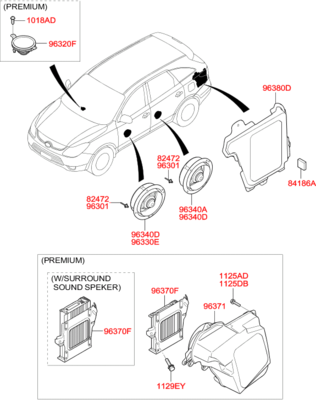 Заклепка d=3мм (Hyundai-KIA) 824723K000 Заклепка d=3мм (Hyundai-KIA) 824723K000