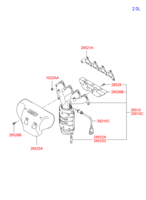   (Hyundai-KIA) 2851023840