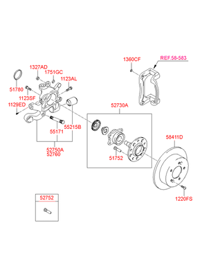   (Hyundai-KIA) 527303K000