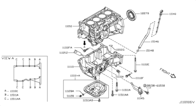������ (NISSAN) 11035ED000