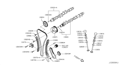   (NISSAN) 13070ED000