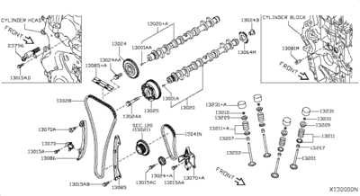    (NISSAN) 13201EN20B