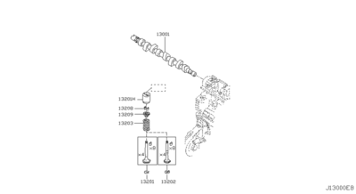   (NISSAN) 13202BN700