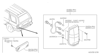  (NISSAN) 267171W300