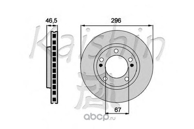 Тормозной диск (Kaishin) CBR388 Тормозной диск (Kaishin) CBR388