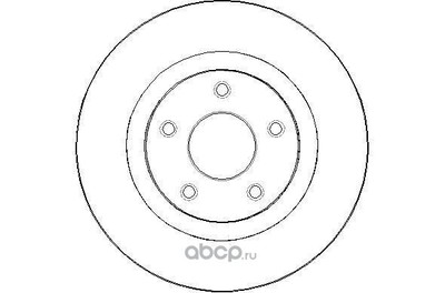 Тормозной диск (NATIONAL) NBD1488 Тормозной диск (NATIONAL) NBD1488