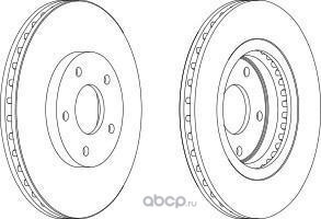 Тормозной диск (WAGNER) WGR15891 Тормозной диск (WAGNER) WGR15891