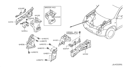   ( )   (NISSAN) 648381DA0A