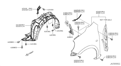  (NISSAN) 768821HA0A