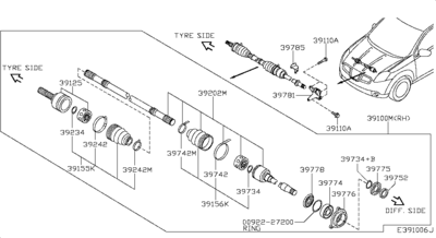  (NISSAN) C9B11JA00A