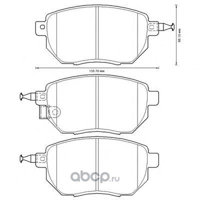 ������� ��������� �������� �������� (BENDIX) 572649B