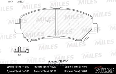    ( ) (Miles) E400052