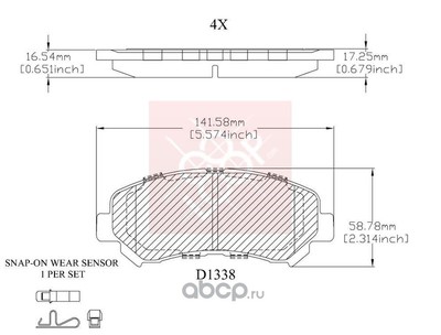 �������� ��������� ������� (Friction Master) ELT1338