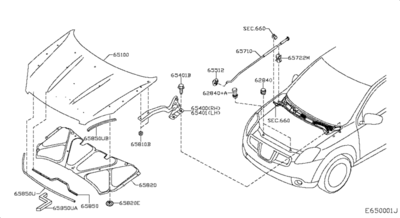 Кронштейн бампера (NISSAN) 62222JD000 Кронштейн бампера (NISSAN) 62222JD000