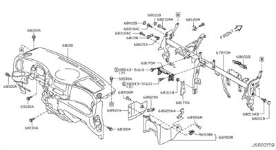   (NISSAN) 685194U000