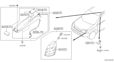 Лампочка (NISSAN) 2629689940 Лампочка (NISSAN) 2629689940