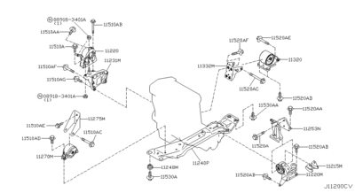    (NISSAN) 112108H305