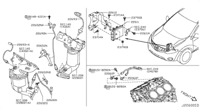 - (NISSAN) 226A0JA10C