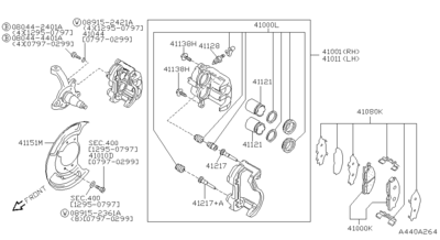   (NISSAN) 410601W386