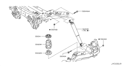  (NISSAN) 55020JG11B